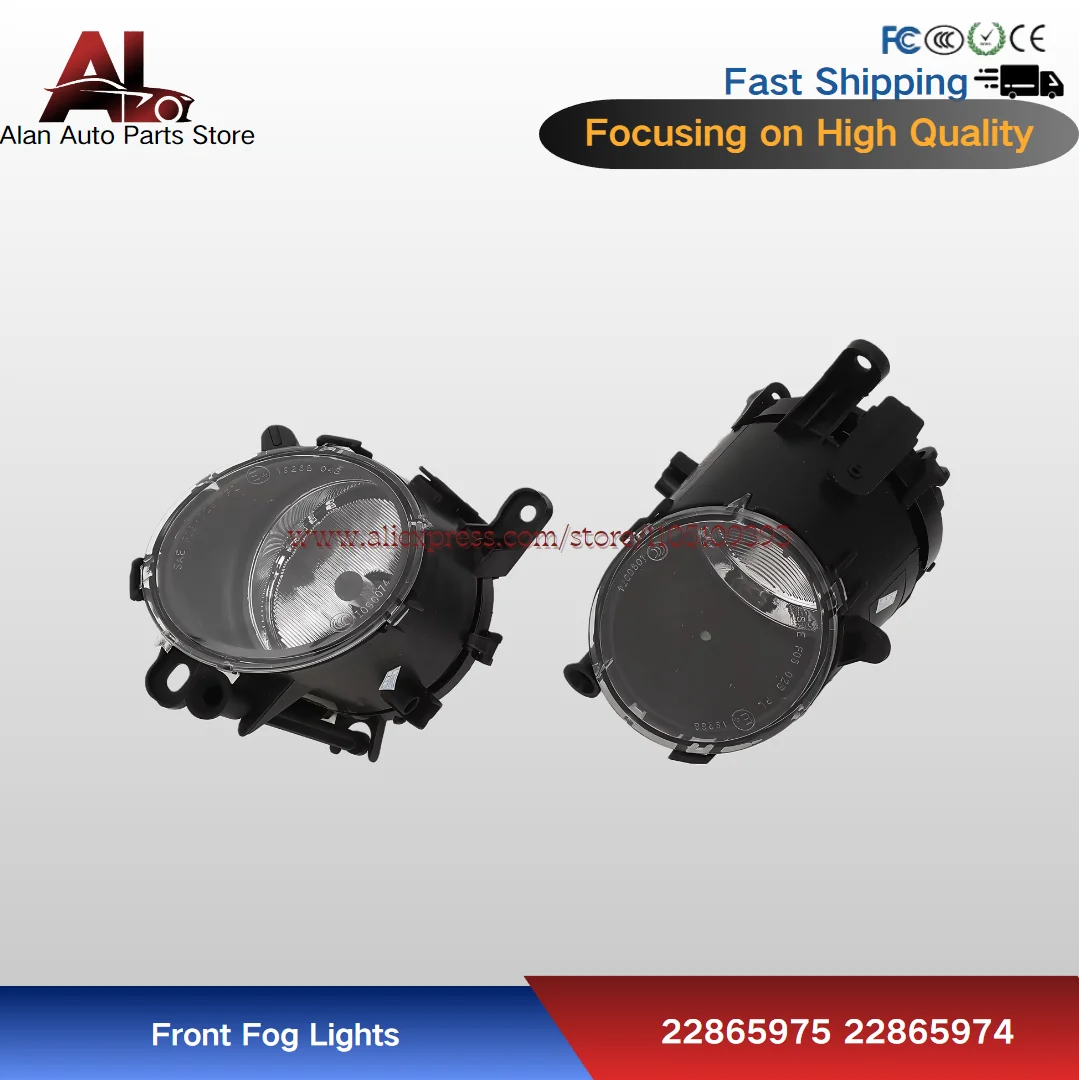 22865975 22865974 Front Fog Lights Left Right Side accesorios para auto for Opel INSIGNIA
