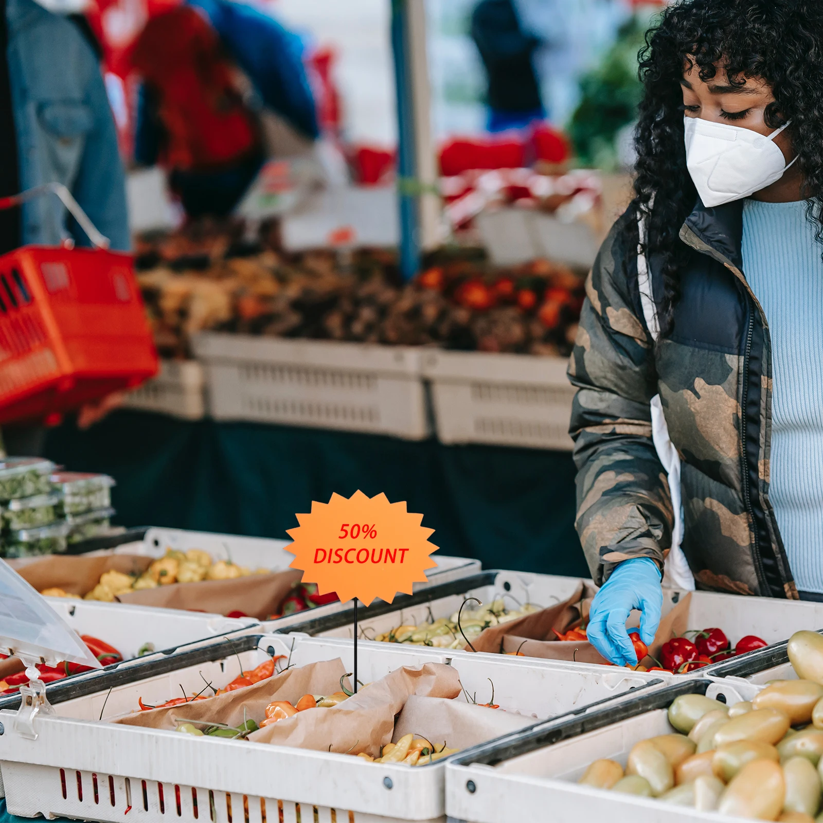 

120 Pcs Fluorescent Paper Price Tag Product Merchandise Sign Display Labels Explosion Stickers Tags Retail Signs Store Shop