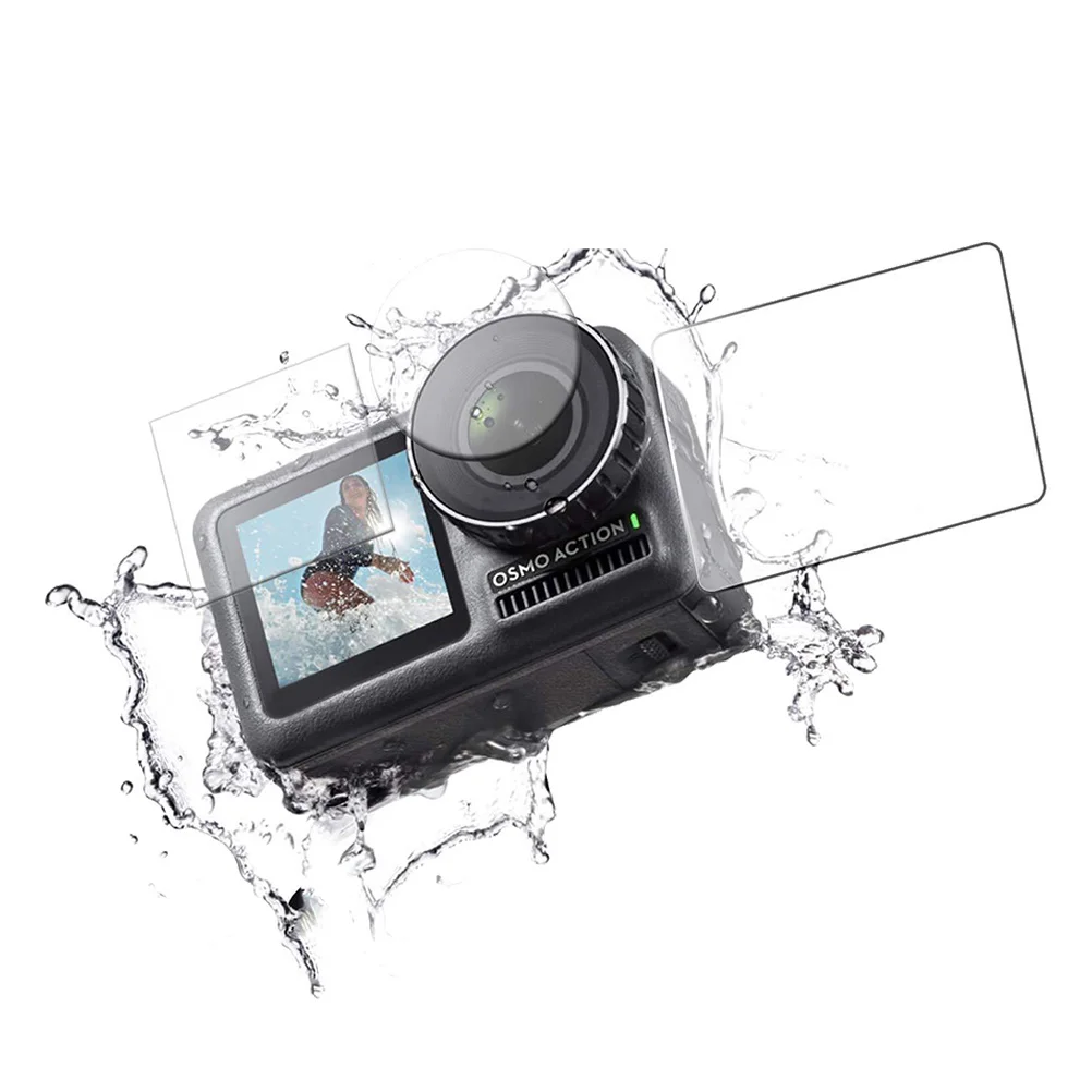 

3pcs Tempered Glass Screen Protector Kit For Coverage Bubble-Free Anti-Scratch Explosion-Proof Film