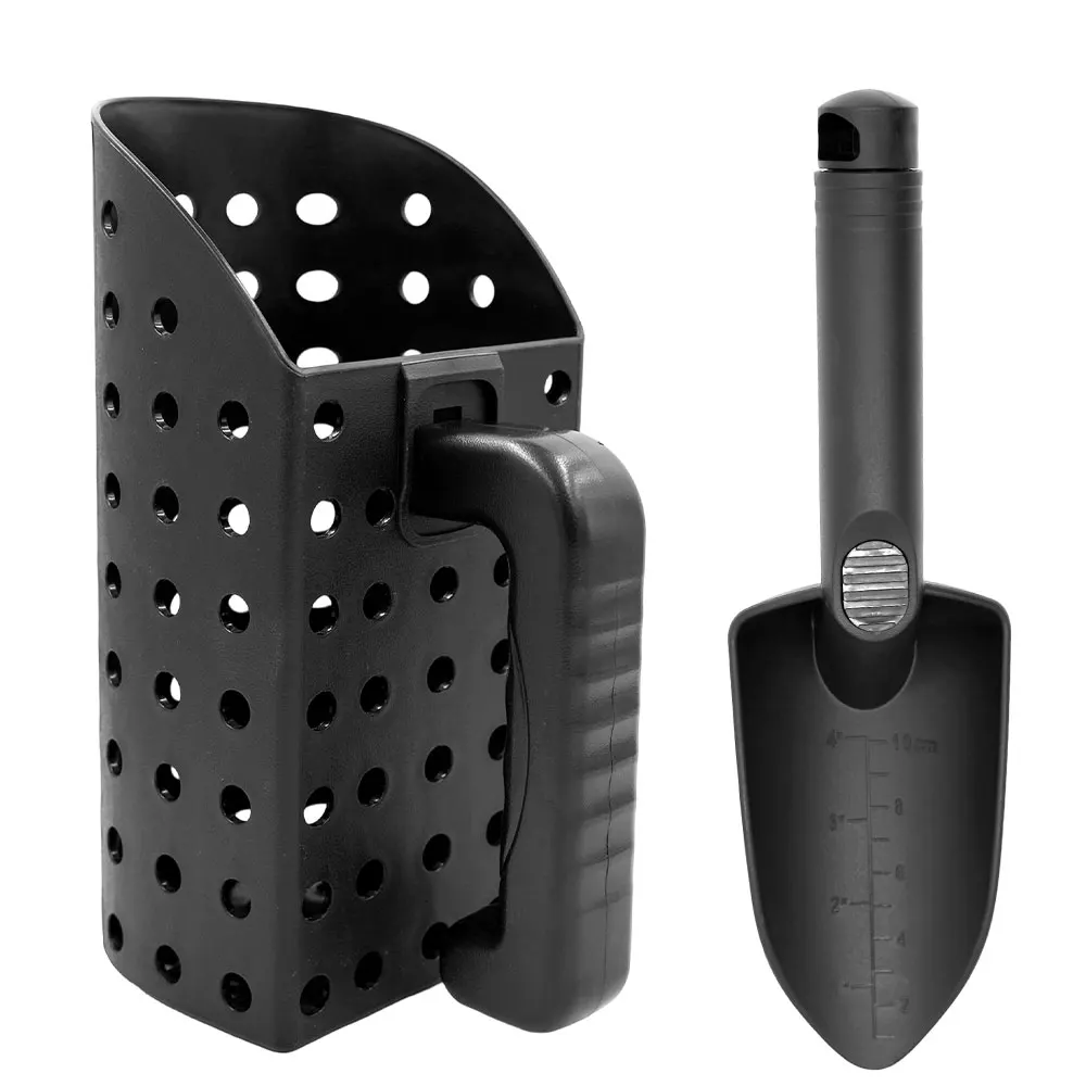 NEW ABS Plastic Beach Shovel Sand Scoop Sand Sifter Metal Detector Sand Scoop Shovel Set for Beach Metal Detecting Accessories