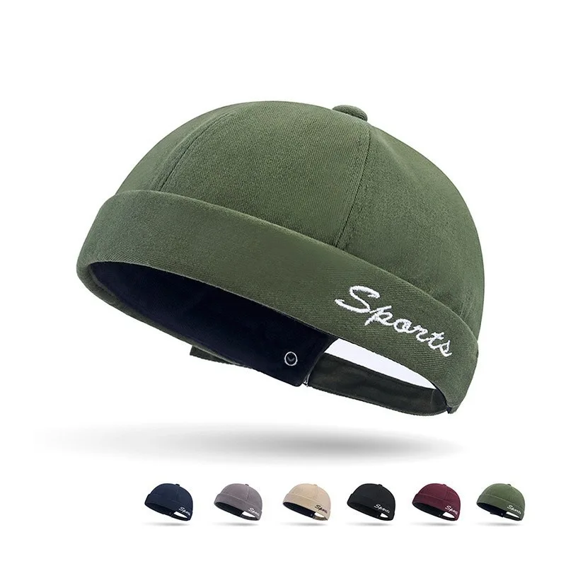 Unisex Brimless Cotton Hip Hop Protective Cap for Men Women Spring Autumn Street Dance Casual Use