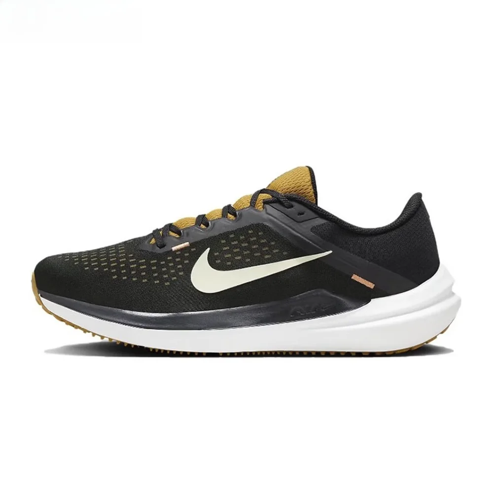 Nike Air Winflo 10 Men's Running Shoes - Black Versatile, Cushioned, Slip-Resistant, Breathable Low-Top Running Shoes DV4022-009