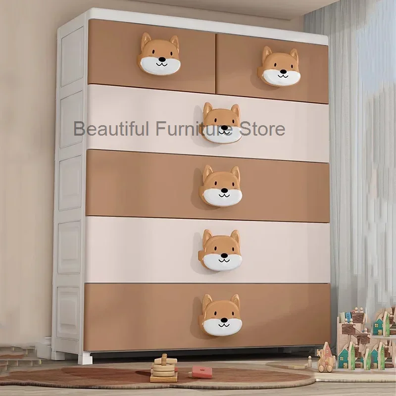 キャビネットチェストモジュラーワードローブ,衣類収納キャビネット,プラスチックキューブ,寝室用家具