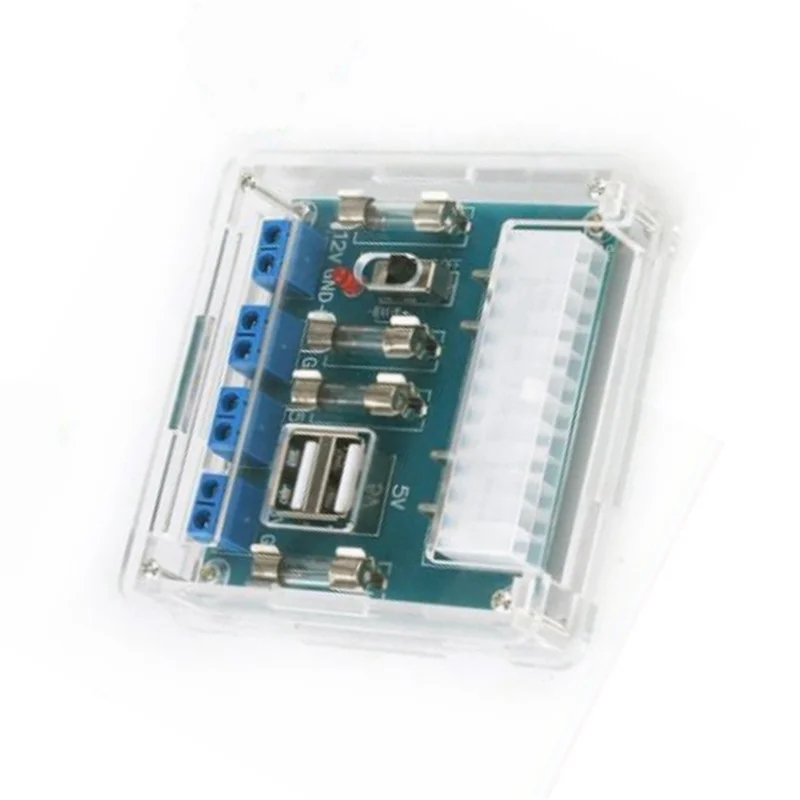 N75R-2X XH-M229 Computer Power Adapter Board Desktop Lead Module With USB Port ATX Power Take-Off Board