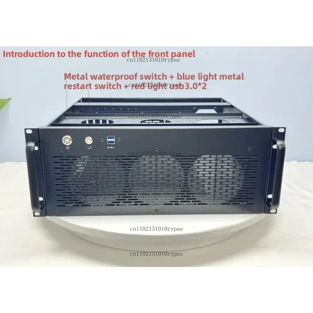 4U Server Chassis, , 4090 Graphics Card, Cooler, 360 Cooling Radiator, 8-Slot  Power Supply, USB 3.0