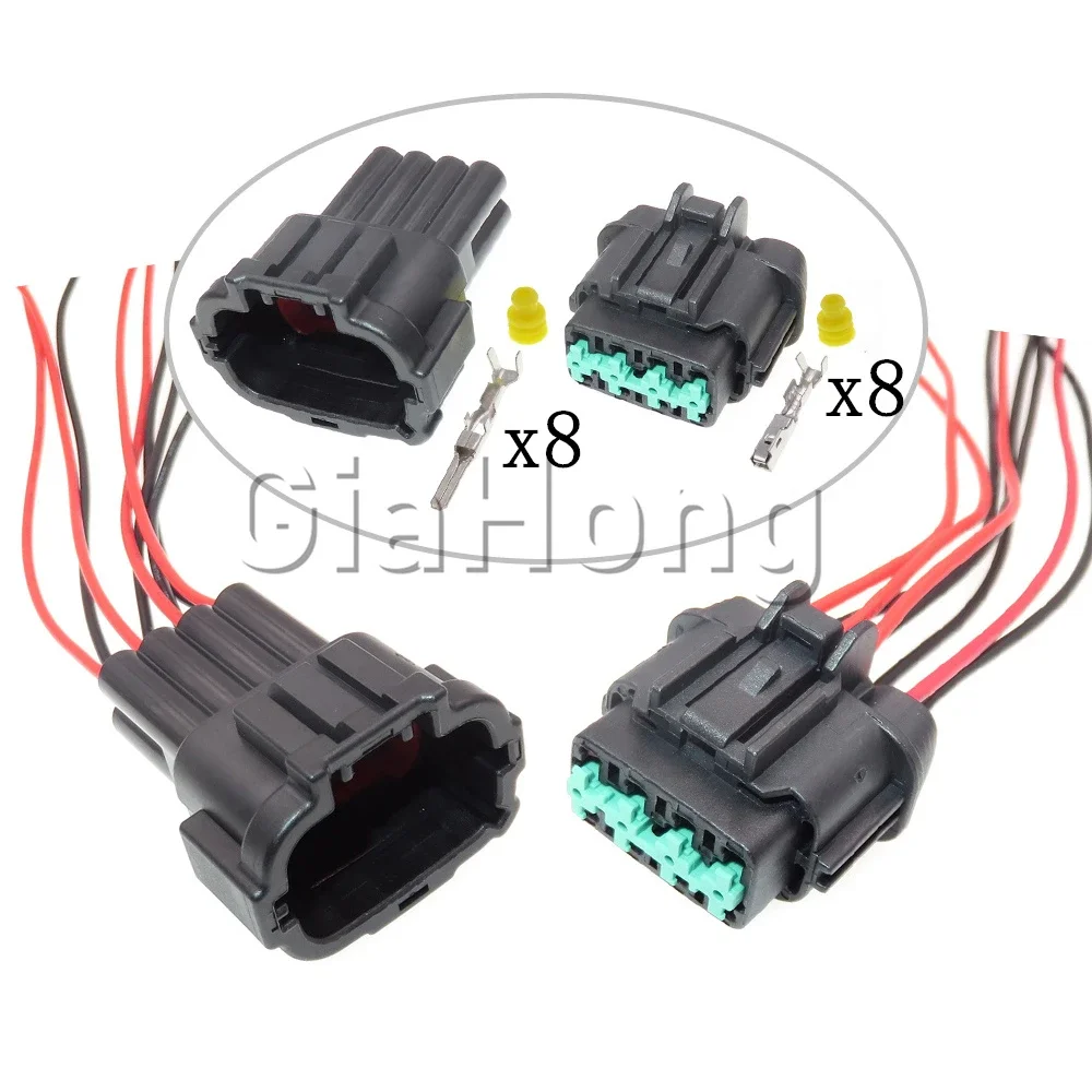 1 Set 8 Ways 6918-1780 6185-1177 6188-0736 AC Assembly Auto Headlight Socket For Nissan Sylphy Teana Car Wire Harness Connector