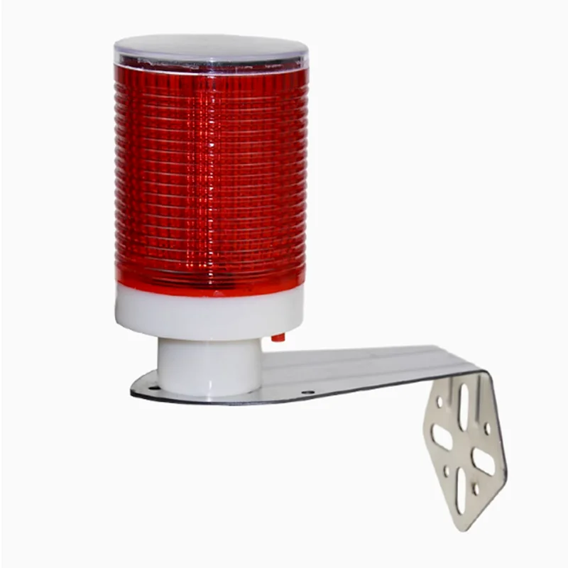 LED lumière d'avertissement solaire Construction lumière clignotante contrôlée barrière de circulation routière Signal voyant d'avertissement clignotant Signal lumineux