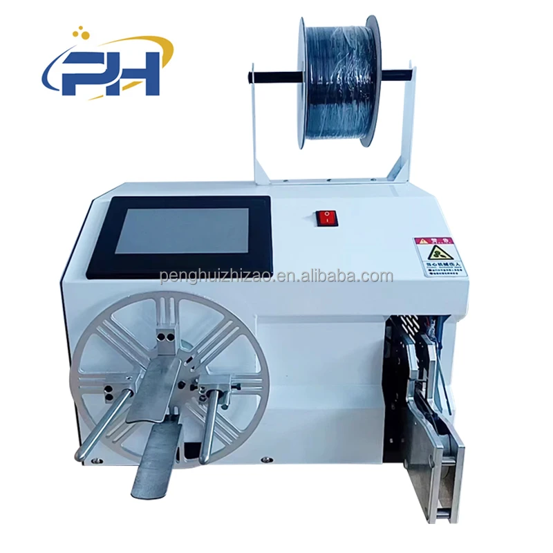 

USB Cable Winding Packing Machine Automatic Wire Coil Winding Machine Wire Tie Machine