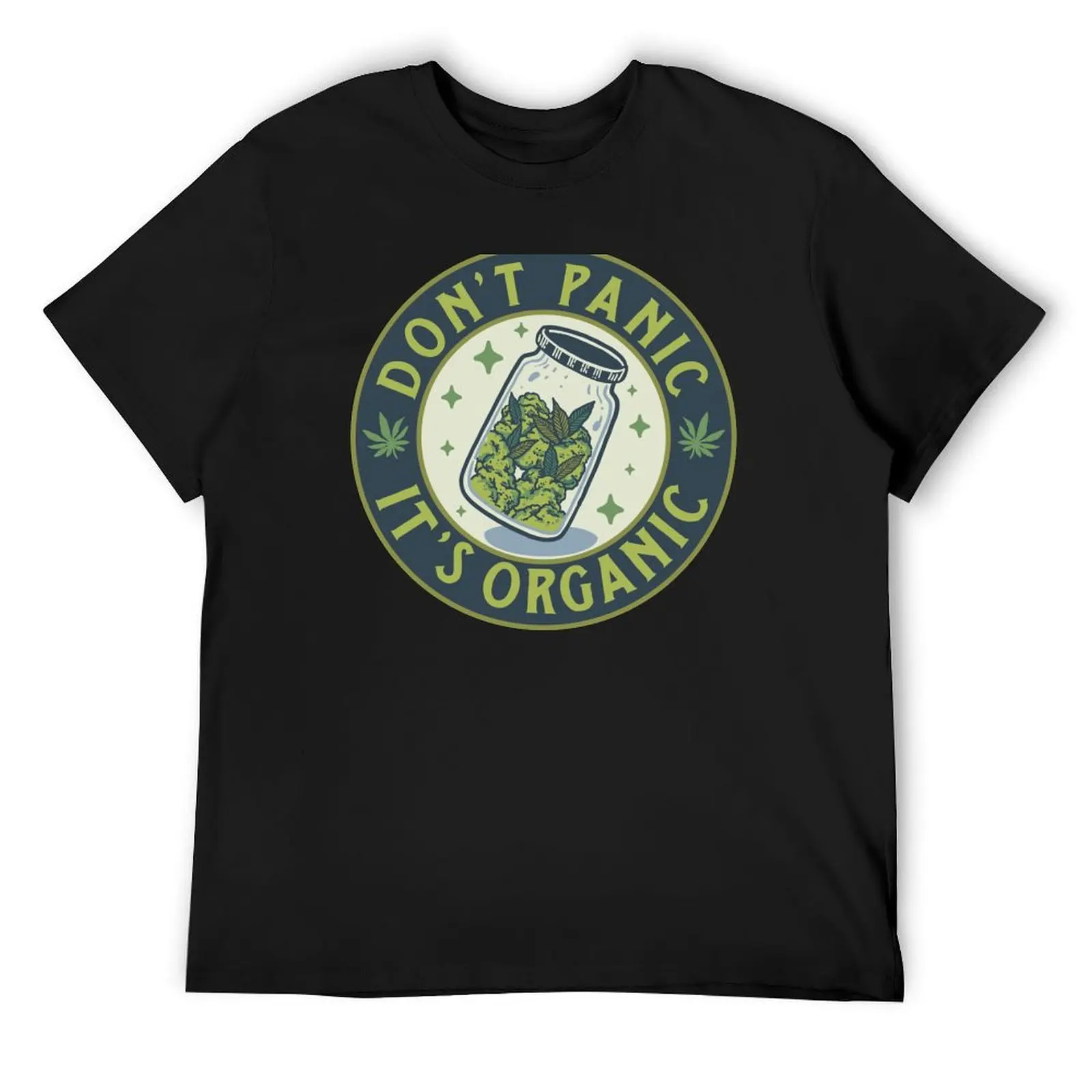 

Don't Panic, It's Organic T-Shirt summer clothes funny gifts anime figures mens graphic t-shirts anime