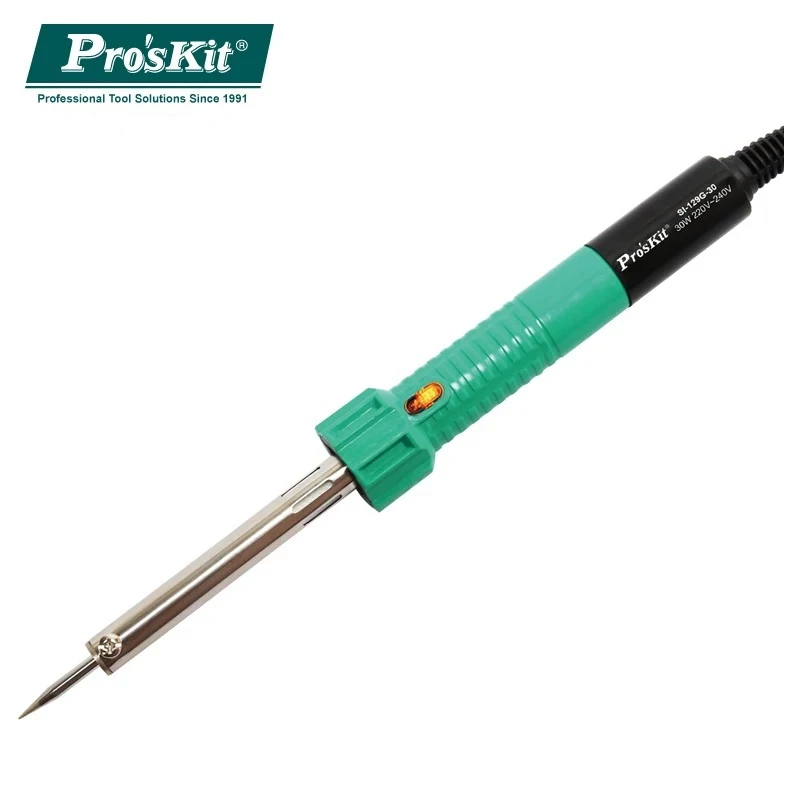 Pro'skit 납땜 다리미 유지 보수 용접, 고효율, 긴 수명 납땜 다리미, 30W 외부 열 SI-129G-30