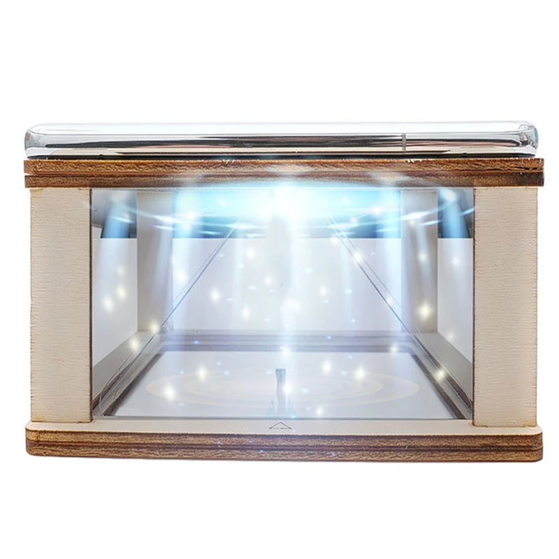 3D Hologram Pyramid Display Projector Video Stand Universal for Smart Mobile Pho