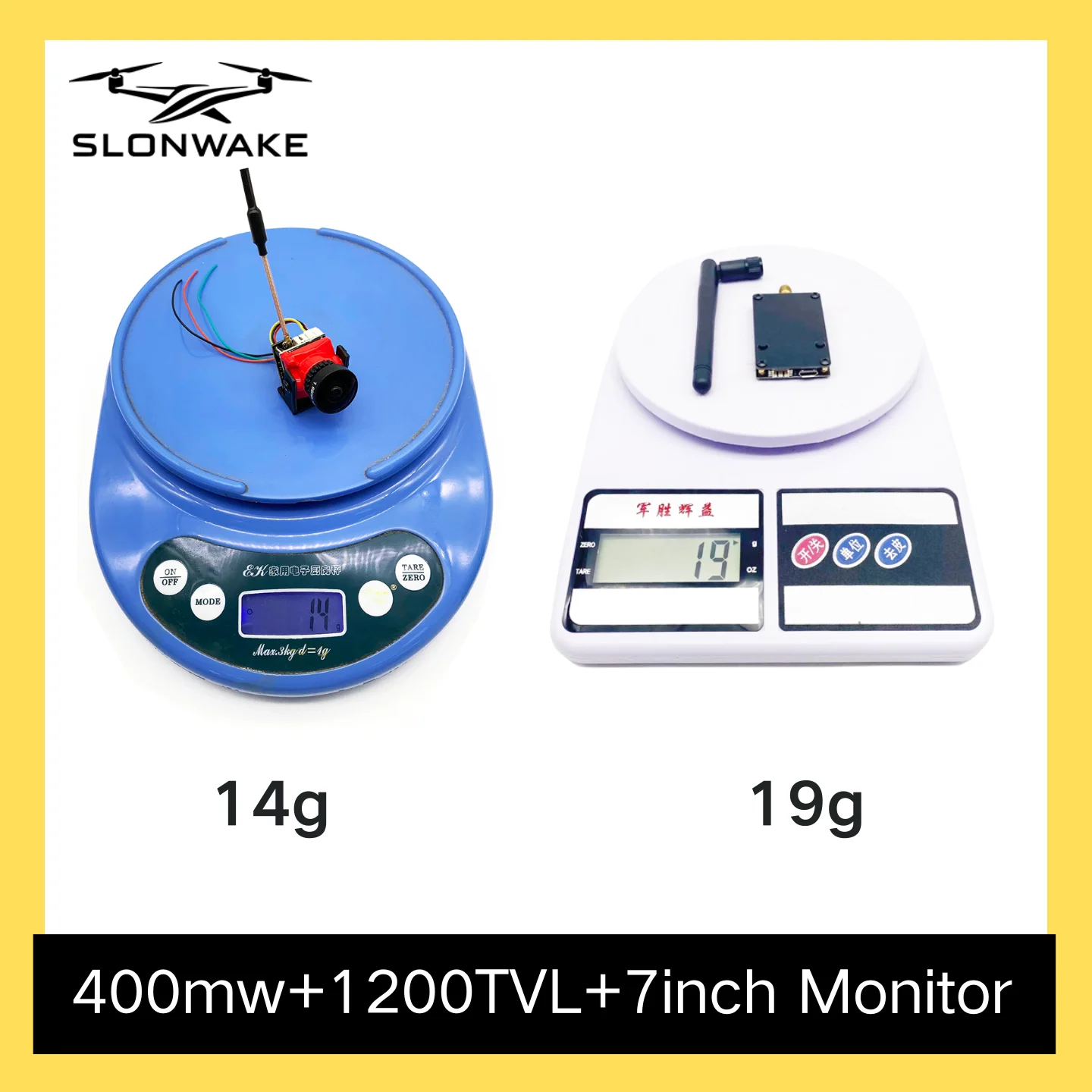 

SLONWAKE 5,8G FPV 400 МВт видеопередатчик VTX UVC приемник видео нисходящий OTG VR и FPV камера ночного видения 1200TVL
