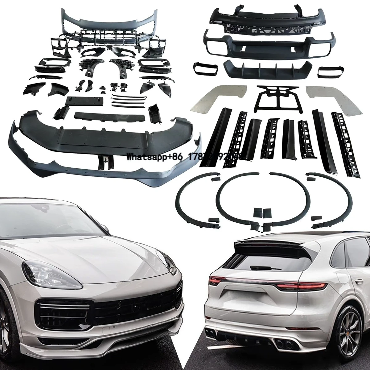 

Good Performance and Price Bumpers Body Kit for 9Y0.1 2018-2023 Facelift to Turbos Look Like with Tkt Parts.
