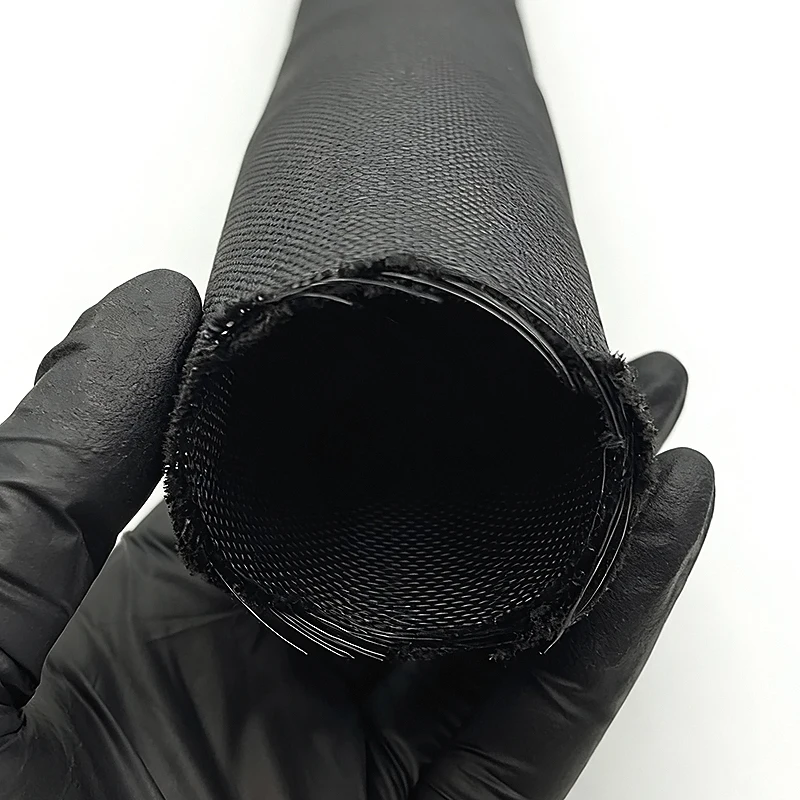 ID3~50mm Electrical Cable Conduit PET Braided Expandable Conduit Cable Invisible Storage Anti-Wear Protective Telescopic Conduit