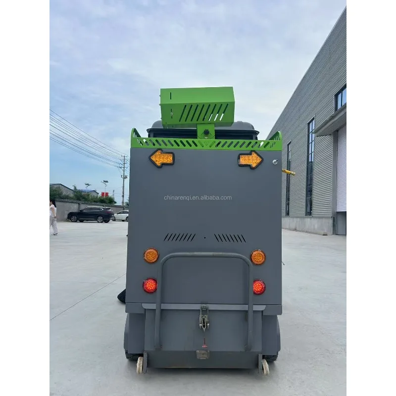 YG Customized New Dual Brush Water Tank Suction Self-Propelled 1500W Motor 63 Gal Hopper High Pressure Electric Ride-on Sweeper