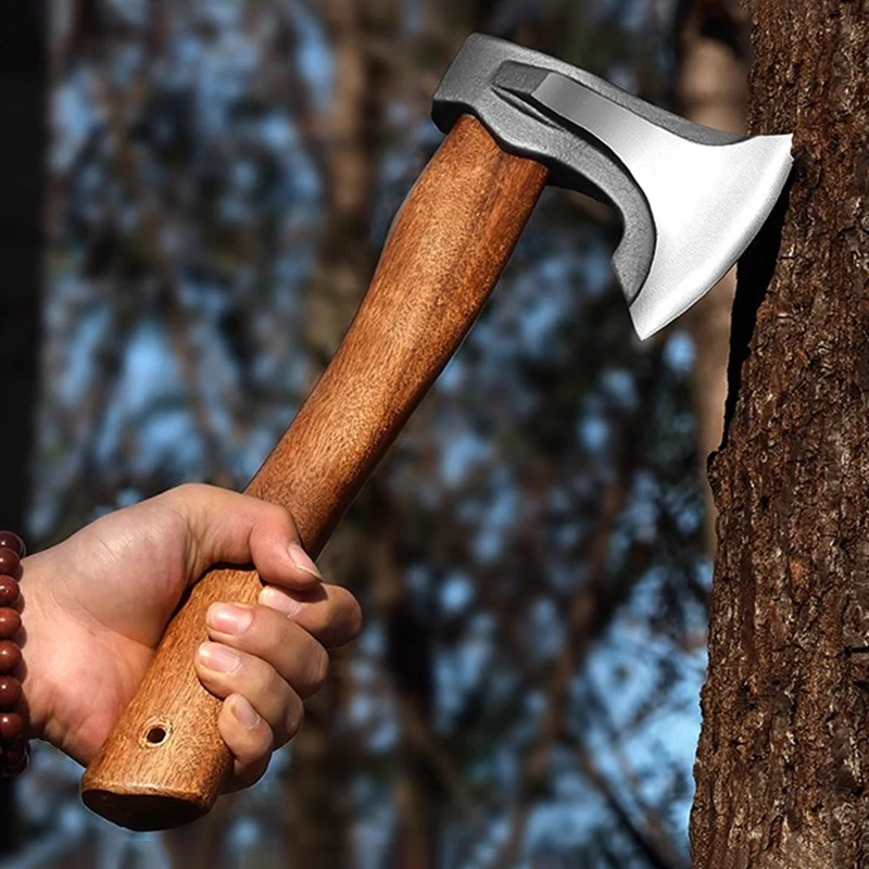 Outdoors Hand Axe Tactical Survival Ax Professional Hatchet for Firewood Multifunctional Axe for Cutting Wood Camping Supplies