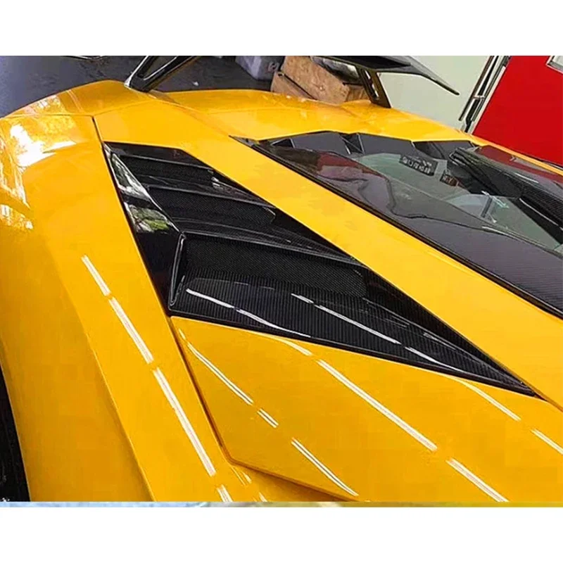 For Lamborghini Aventador LP700 LP720 LP750 Carbon Fiber Rear Air Outlet Cover Rear Vent Tuyere Upgrade Auto parts body kit