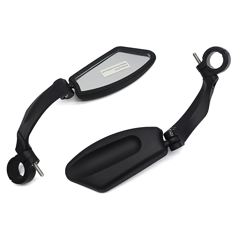 

EVOMOSA 22-24mm Cycling Bike Handlebar Left Right Mirror Adjustable Rearview Mirror Replace Mountain Bike HD Reflection Mirror
