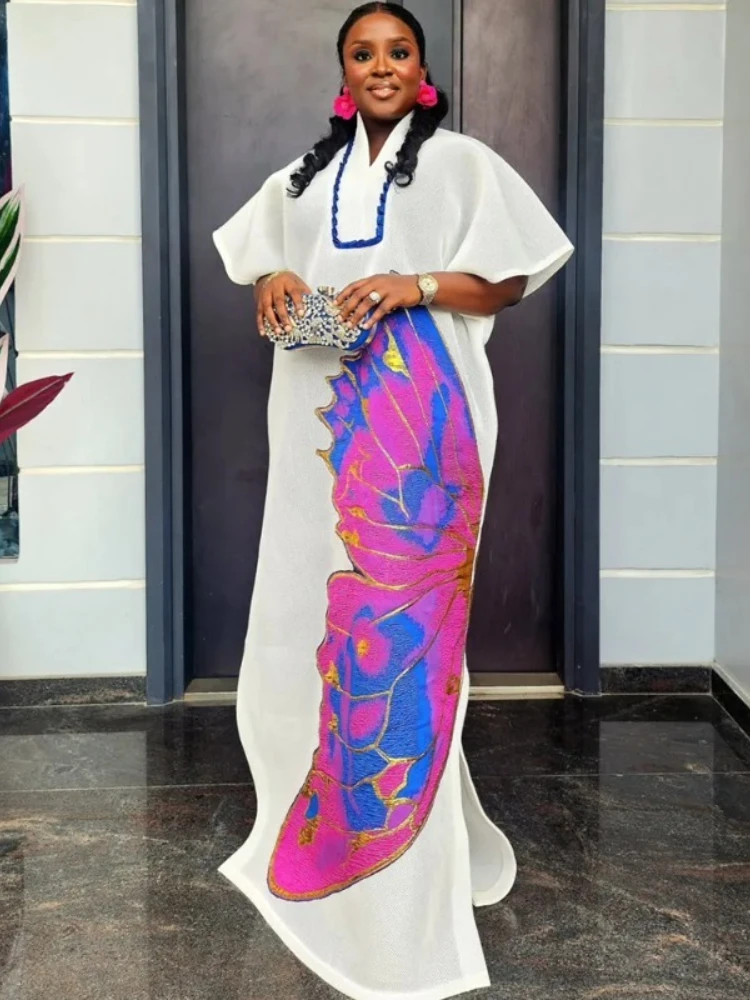 

Африканская одежда для женщин Дашики Анкара с принтом Турция наряды платье больших размеров свадебные платья белый кафтан халат бубу