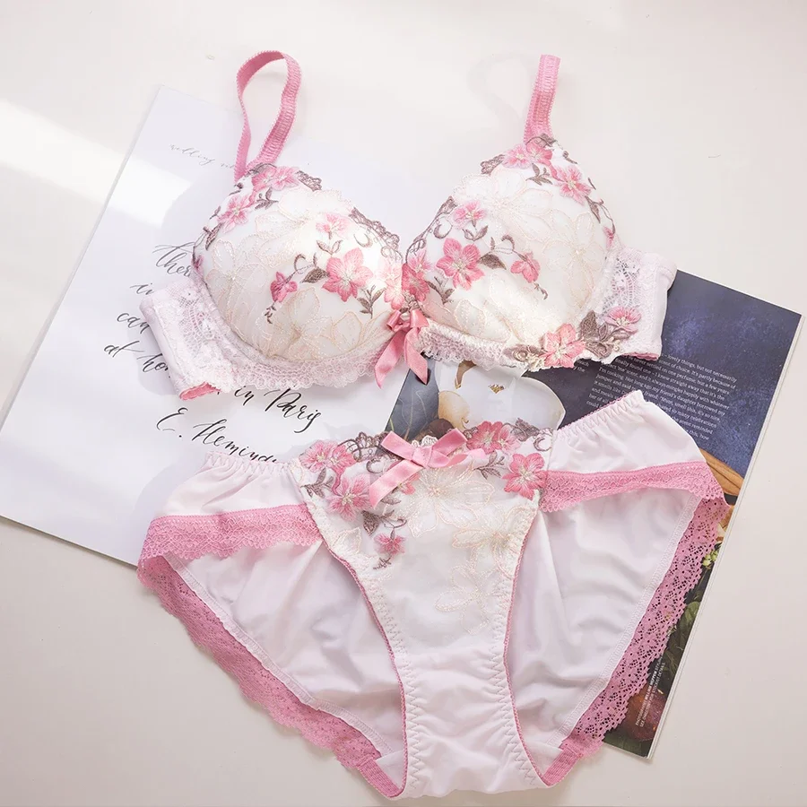 sweet-cute-teenage-girls-lingerie-embroidered-flowers-bra-comfortable-and-breathable-underwear-panties-underwear-sets-female