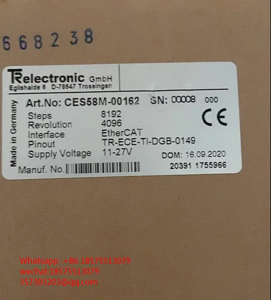 For TR-electronic CES58M-00162 Encoder 1 Piece