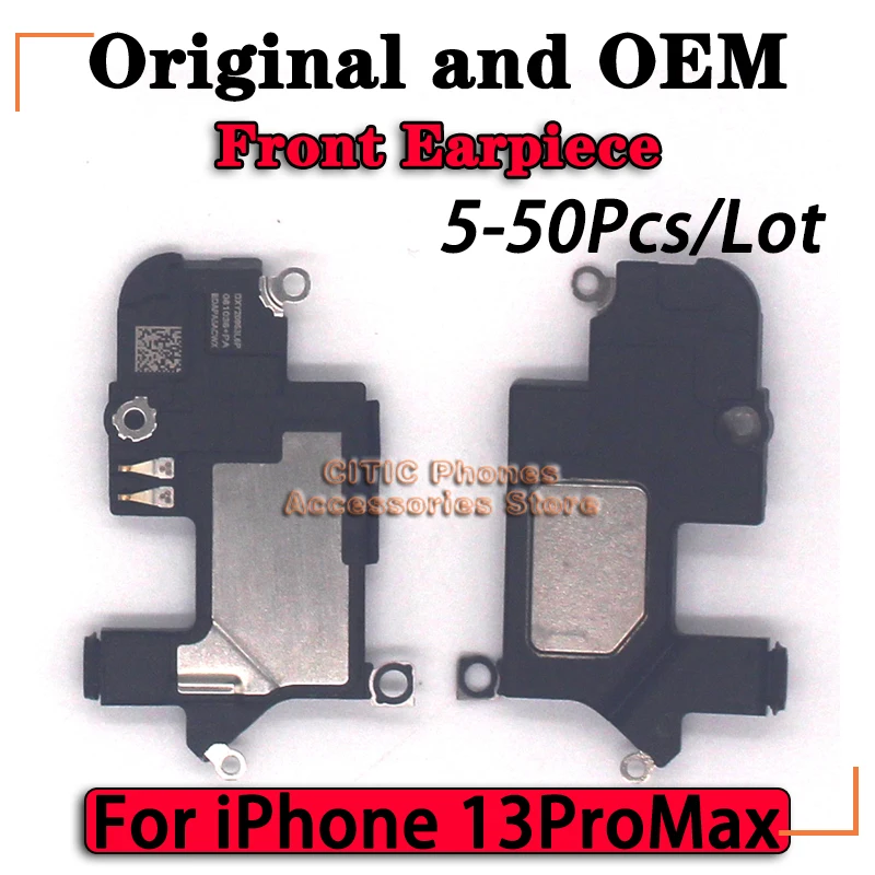 5-50Pcs Original And （OEM） Front Earpiece For iPhone 13 Sereis 13Pro 13 Mini 13ProMax Sound Speaker Ear Pieces Replacement Parts