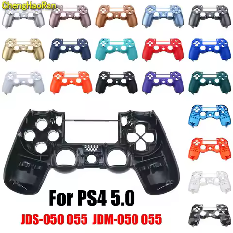 Upper Housing Shell Replacement For PS4 Slim Handle Top Faceplate Case Cover For PS4 JDS-050 055 JDM-050 055 Game Controller