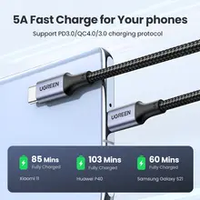 USB C to USB-C Fast Charging Cable 100W #5