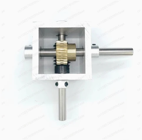 

Worm Gear Reduction Gearbox 6/8MM Shaft 20T Gear 90 Degree Right Angle Corner Device Reduction Ratio 1:10 1:20
