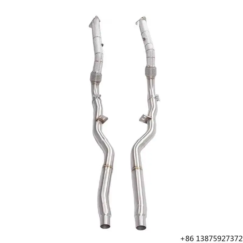 

High-Performance Stainless Steel for A6 C6 3.0T Exhaust Downpipe Front Pipe System