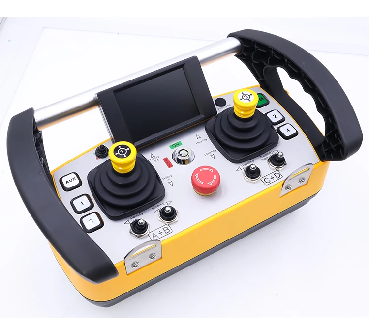 Direct Selling Safety Joystick Radio Remote Control Industrial  Radio Wireless Remote Control for Truck Crane
