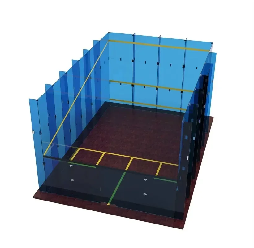 2025 Professional Installation Team Available Most Popular Squash Court Single Squash Court Double Squash Court for Sale
