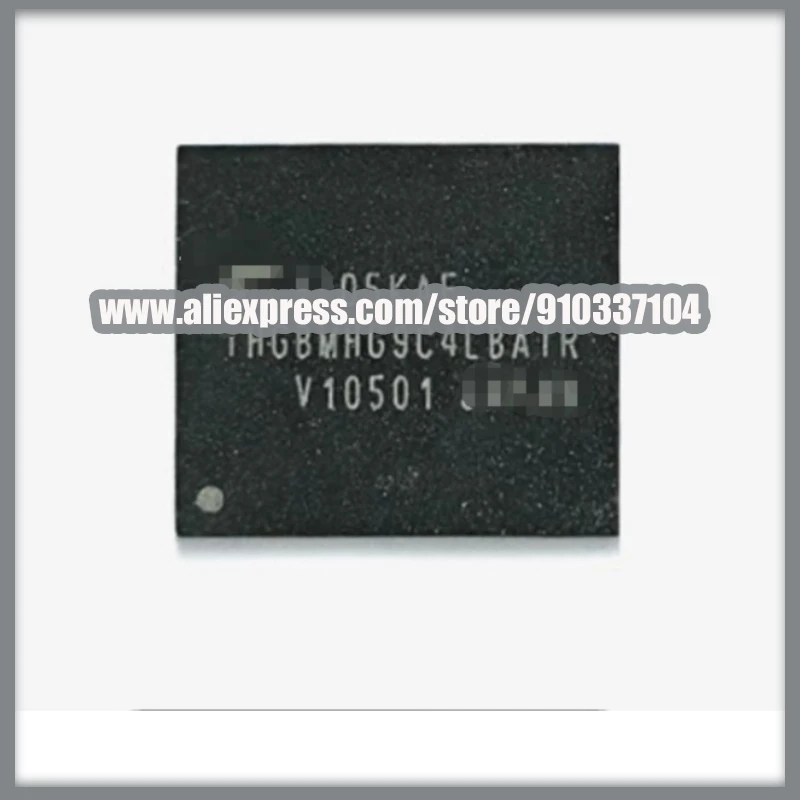 2pcs/lot THGBMHG9C4LBAIR 153pins 64G emmc IC memory IC chips  connector new original and origianl