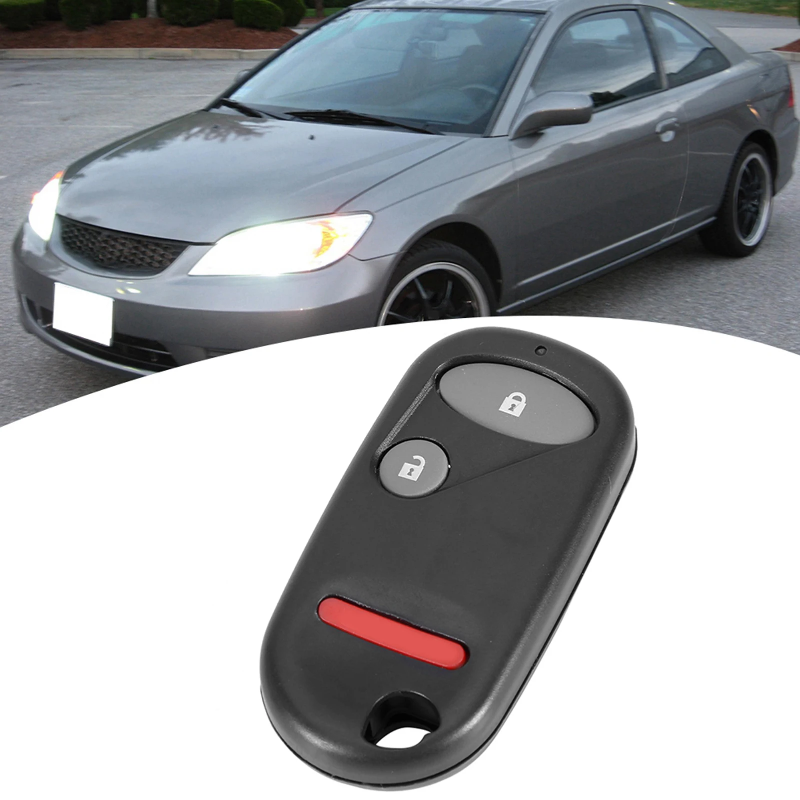 

ZK40 2 Button Remote Car Key NHVWB1U523 NHVWB1U521 Fit for Honda Civic 2001-2005