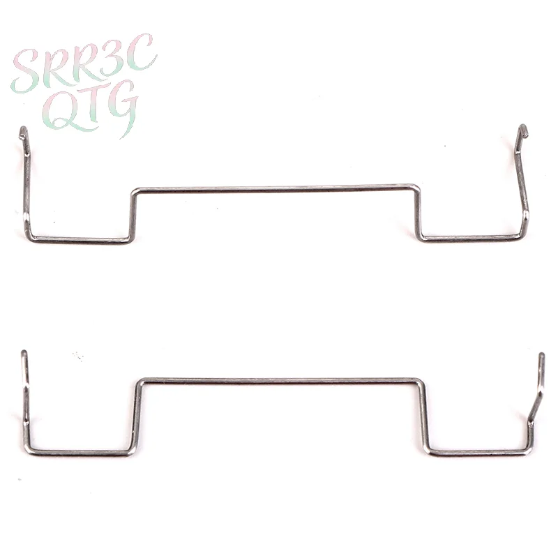 1Pair 12CM Computer CPU Cooling Fan Clip Steel Wire Fastener Metal Clip