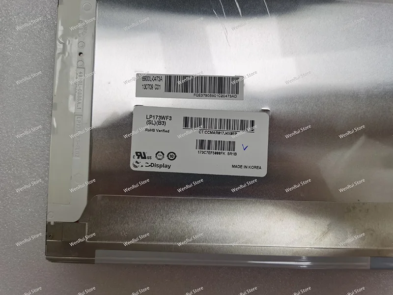 Imagem -03 - Polegadas 1920*1080 Ips 50pin Lvds Tela 100 Adobe Rgb Lcd Lp173wf3 Lp173wf3-slb3 Lp173wf3 Slb3 173
