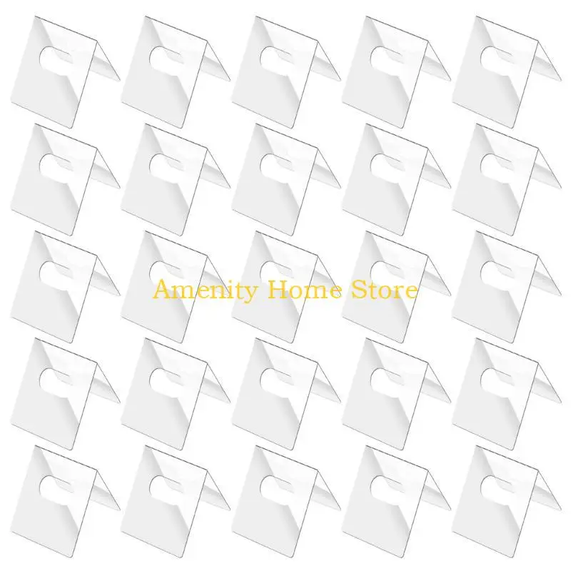 F26C 25 Count White Vertical Blind Replacement Panel, Easy Installs Repair Accessories
