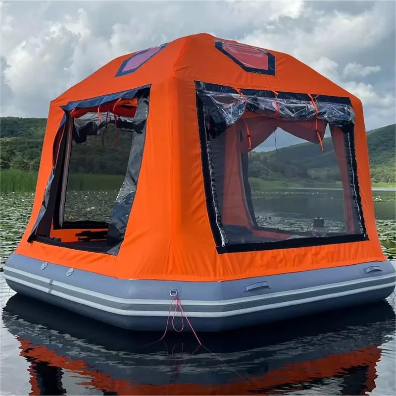 

Наружная водная плавающая палатка, надувная скальная палатка для кемпинга, новинка