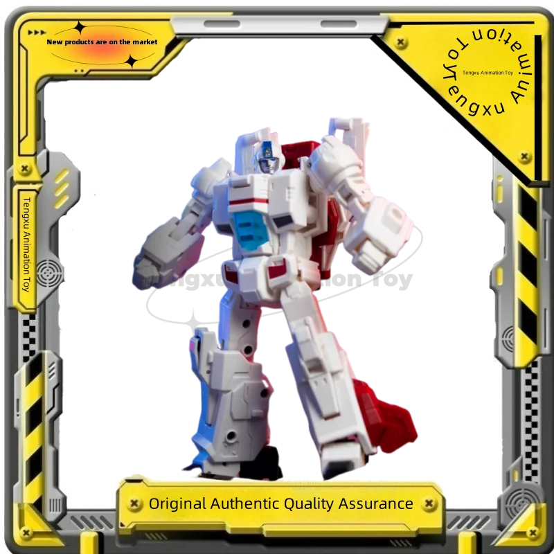 Fábrica de ferro original TNT-01 Auto Man Transformação Guochuang Mecha Tianhuo Nave Espacial KO Amplificação Figura de ação