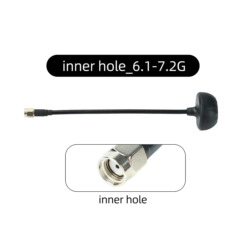 5.8G 6.1G 7.2G 2.0dBi High Gain FPV Image Transmission Antenna With SMA Connector 4000-6000MHz 6100-7200MHz Frequency For Drone