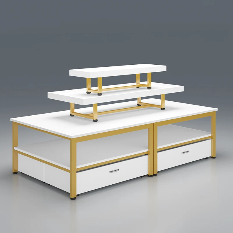Supermarket Stationery Cosmetics Display Cabinet Shopping Mall Stack Head Promotion Water Table  Stand Nakajima Shelf