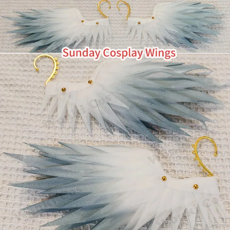 

Star Rail Sunday Cosplay Props Accessory Sunday Cosplay Wings Headwear Halloween Party for Women Men Role Play