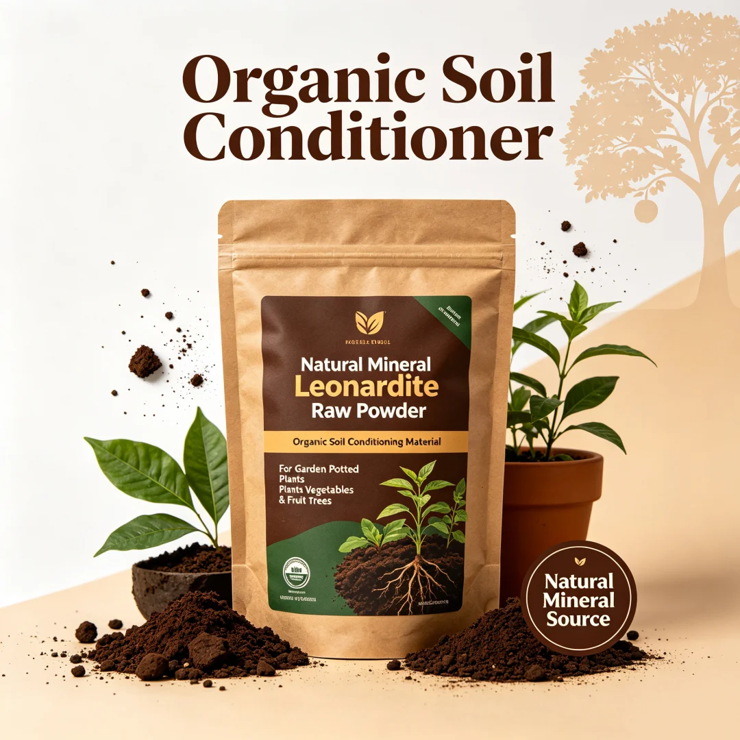Natural Mineral Leonardite Raw Powder Organic Soil Conditioner Improve Soil Quality For Garden Potted Plants Vegetables Fruit