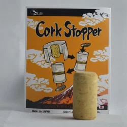 Cork Stopper Magic Tricks Coin Penetrating The Cork Magia Magician Close Up Gimmick Props Comedy Mentalism Magic Wand