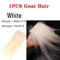 1PCS Hair White