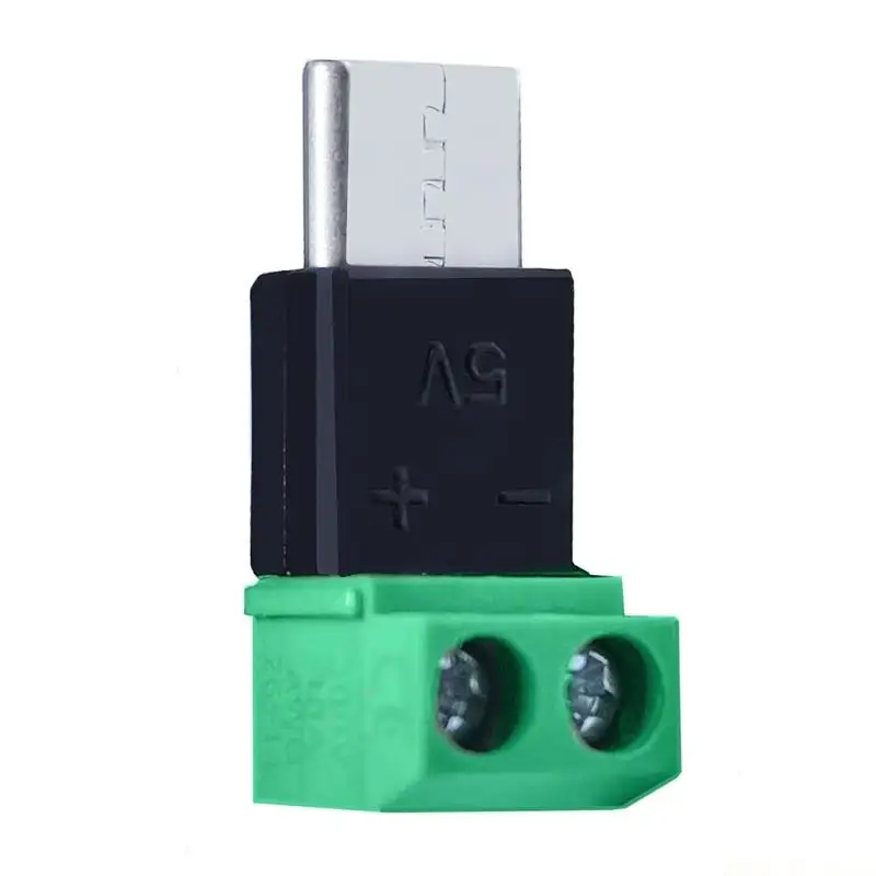 M5TD Replaceable Type C Male Adapter OTG Terminal Easy Assembly for Customs USB Cord