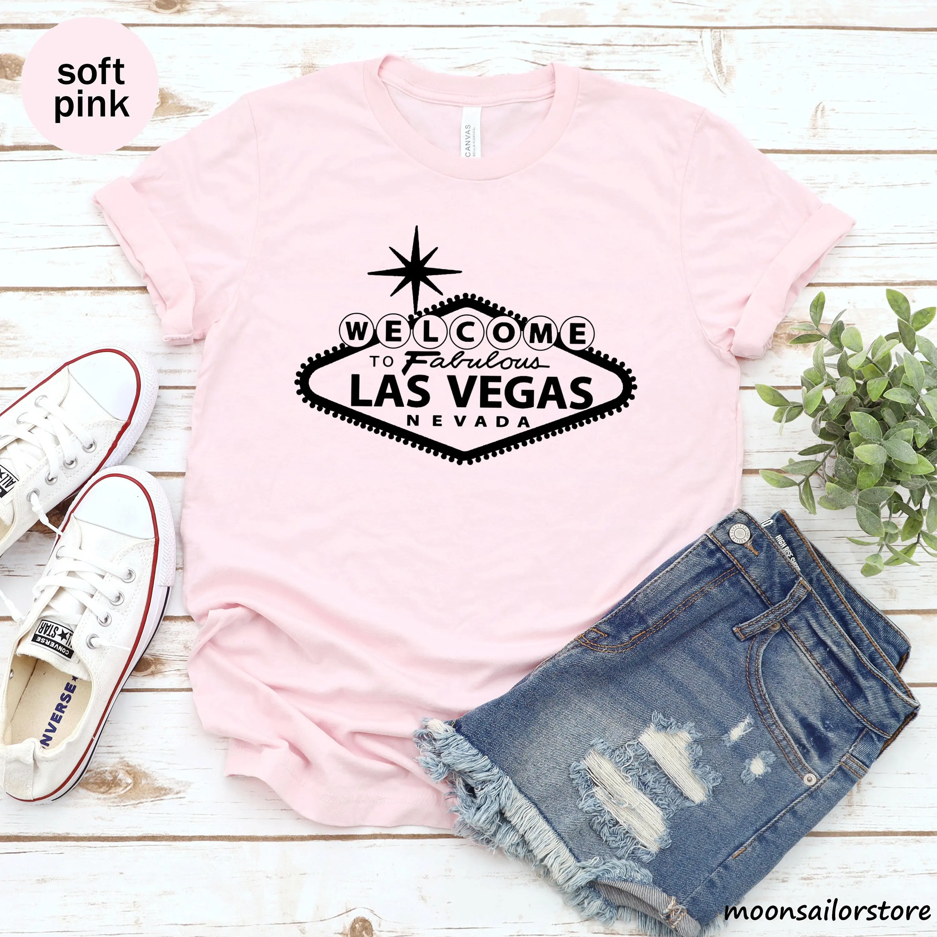 Добро пожаловать в сказочную футболку Лас-Вегаса Trip Nevada