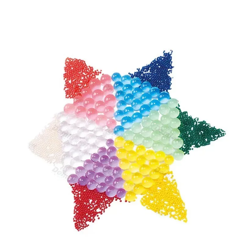 HOTGel Wasserkugeln Blaster 100000 Stück 7-8 mm Gelkugeln Munition Kompatibel Crystal Clay Bullet Kinderspielzeug
