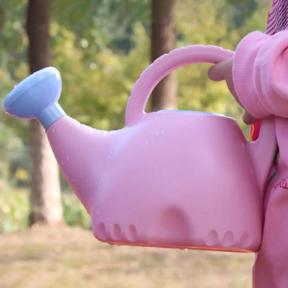

Cute Plastic Elephant Shape Watering Pot Can Plant Outdoor Irrigation Gardening Tool Equipment Garden Supplies Home Accessories