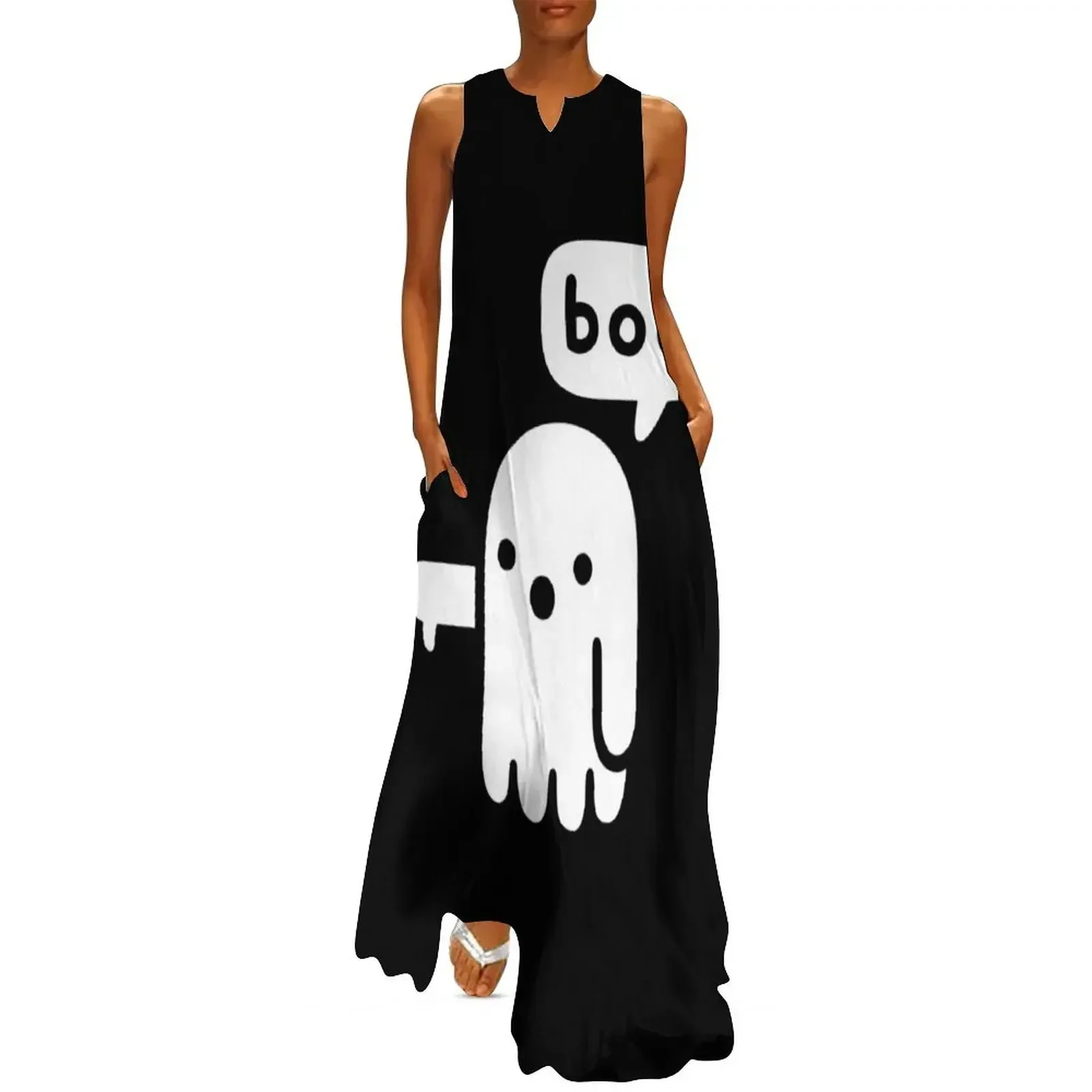 

Ghost Of Disapproval Long Dress beach dresses dresses for womens birthday dress elegant chic wedding evening dresses Dress